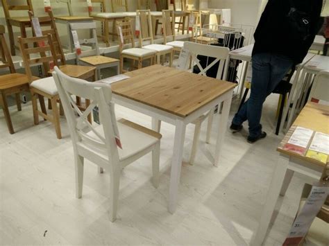 IKEA: Lerhamn Table + Ingolf Chairs | Dekor