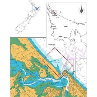 Location map of the study area at Tauranga, Bay of Plenty. The shallows... | Download Scientific ...