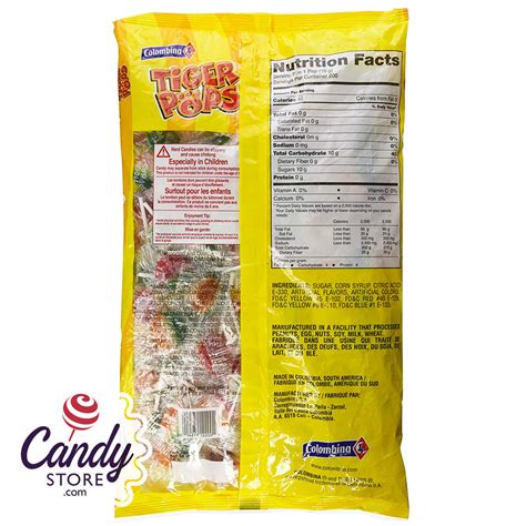 Tiger Pops Lollipops - 5lb Bulk | CandyStore.com