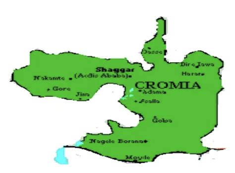 Map of Oromia — Gadaa Renaissance