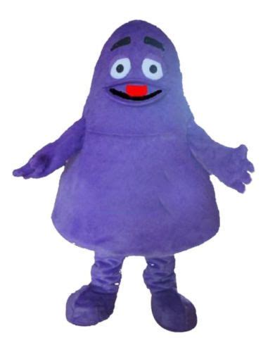 New Arrival Grimace Purple Monster Mascot Costume Cartoon Costume ...