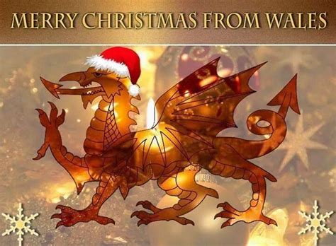 Nadolig Llawen! Merry Christmas From Wales | Welsh flag, Wales, Welsh ...