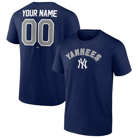 Men's New York Yankees Fanatics Branded Navy Personalized Winning ...