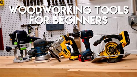 5 Woodworking Tools For Beginners | Woodworking Quick Tips — Crafted ...