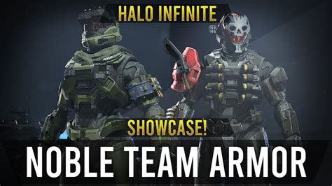 Noble Team Armor Showcase! Halo Infinite! Heroes of Reach! - YouTube