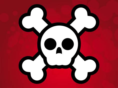 Pirate Skull Vector Art & Graphics | freevector.com