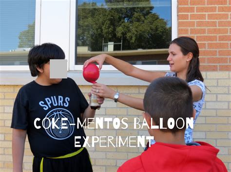 Diet Coke + Mentos Balloon Experiment — Vivify STEM