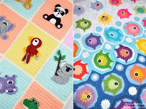 Fun Animal Baby Blankets - Free Crochet Patterns