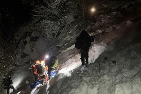 Colorado hiker wearing only a cotton hoodie rescued during a snowstorm