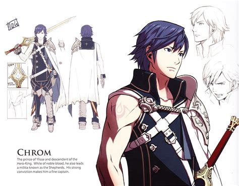 Fire Emblem Awakening Chrom HD Wallpaper by Yūsuke Kozaki