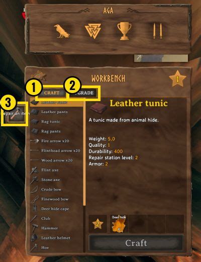 Valheim: Crafting Guide - panel, upgrades | gamepressure.com