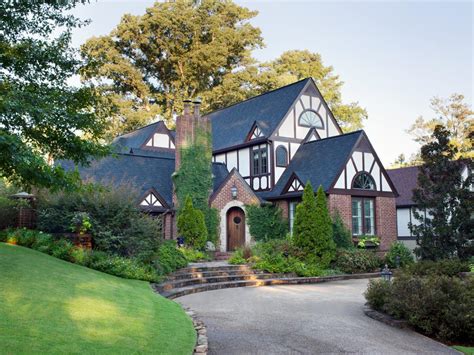 Stealable Curb Appeal Ideas from Tudor Revivals | Landscaping Ideas and Hardscape Design | HGTV