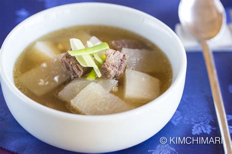 Beef and Radish Soup (Korean Seogogi Mu Guk) | Kimchimari