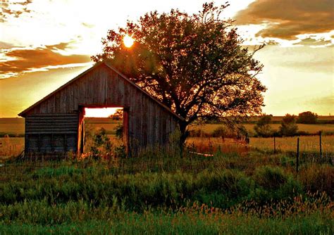 Old Barn, Barn, Sky, Clouds, Grass, Old, Tree, HD wallpaper | Peakpx