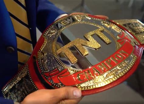 Finished AEW TNT Championship Revealed, Mike Chioda's AEW Debut - WrestlingNews.com