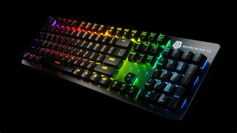 The 'Element V2' mechanical keyboard features reactive real-time RGB ...