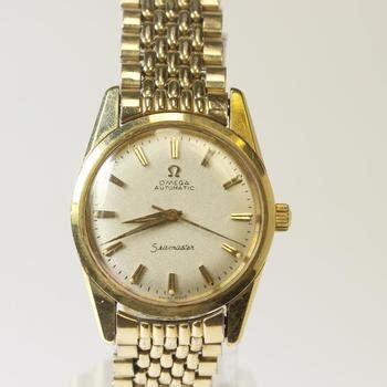 Mens 14kt Gold Plated 1960's Vintage Seamaster Omega Watch | Property Room