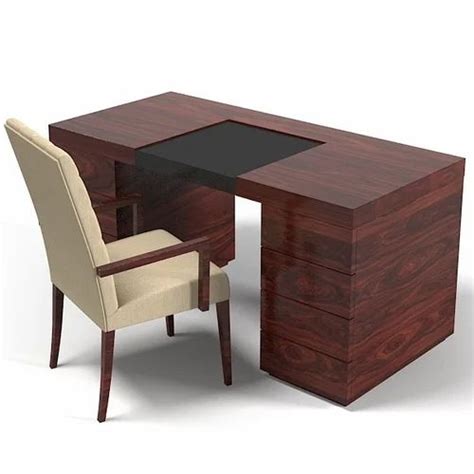 Brown Wooden Office Table and Chair at Rs 11500/piece in New Delhi | ID: 12176229488