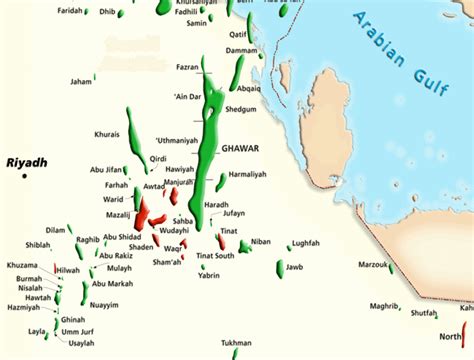 Saudi Arabia's Giant Ghawar Oil Field Channel. Background Information ...