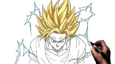 Goku Ssj2 Lineart By Imran Ryo Goku Desenho Desenhos Dragonball Images ...