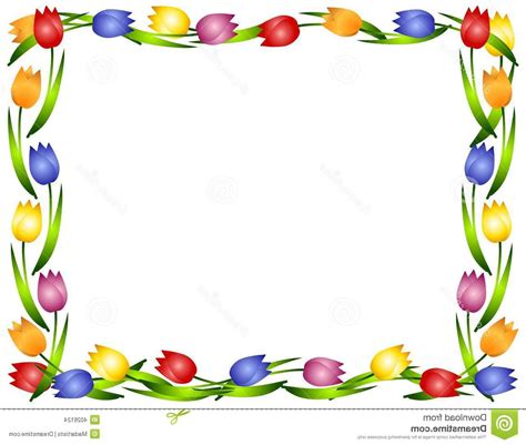 Purple Flower Border Clipart | Free download on ClipArtMag