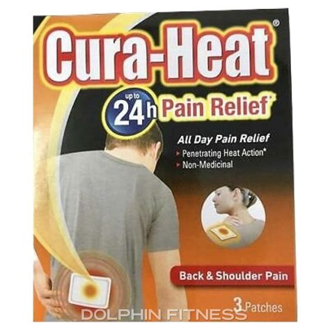 Cura-Heat Back & Shoulder 3 Patches