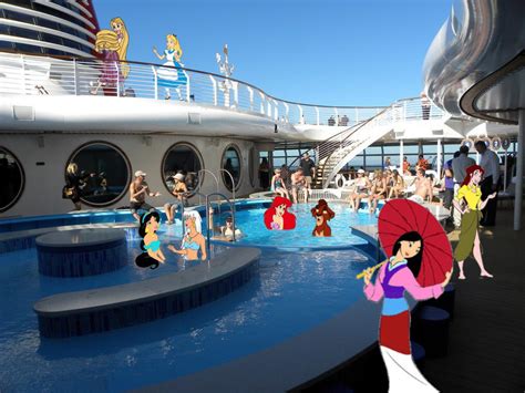 Disney characters on the Disney Dream Cruise Ship by ...