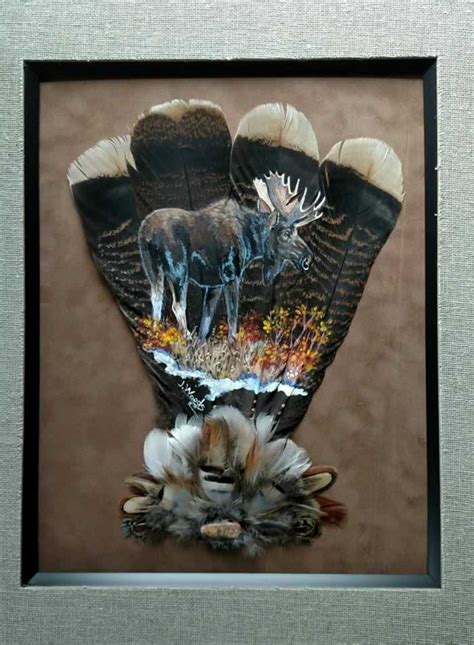 New Art Added – Turkey Feather Paintings | Julie Woods Art