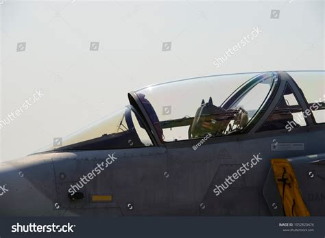 Cockpit Jet Military Plane Stock Photo 1052820476 | Shutterstock