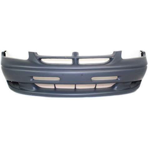 1996-1998 Dodge Caravan Front Bumper Cover, Primed, w/ Fog Lamp Holes | Classic 2 Current ...