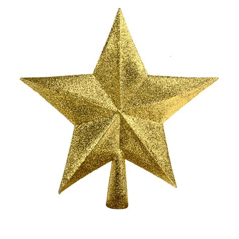 Sparkle Star Tree Topper | Gold Christmas decoration | Shelf EDge UK