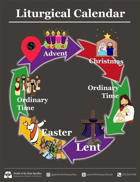 Liturgical Calendar - Template Calendar Design