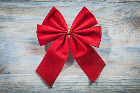 Premium Photo | Red christmas bows