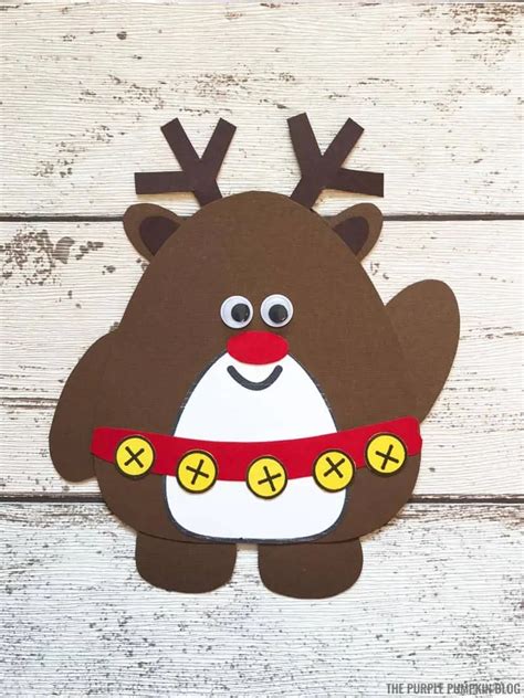 Rudolph the Red Nosed Reindeer Craft | A Fun Christmas Craft!