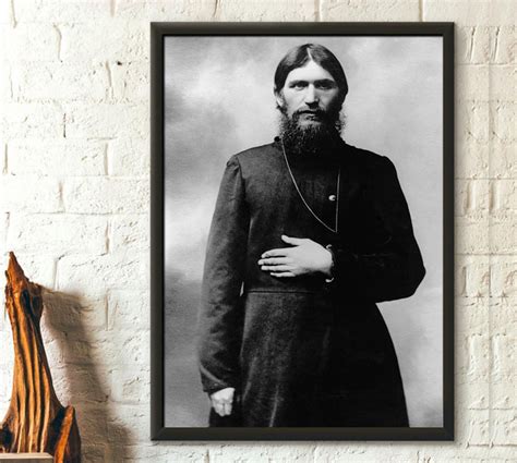 Grigori Rasputin Portrait Print Russian Poster Pasputin Poster Mystic ...