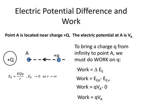 PPT - Electric Potential Difference and Work PowerPoint Presentation, free download - ID:3721308