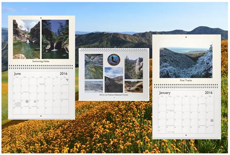 Los Padres Thanksgiving & New Years Calendars – Los Padres Forest ...