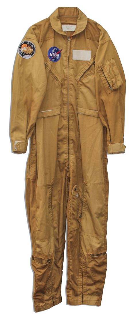 Lot Detail - Astronaut Jack Swigert Personally Owned NASA Mustard ...