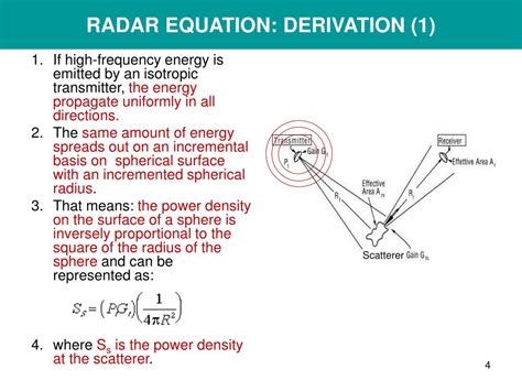 PPT - THE RADAR EQUATION PowerPoint Presentation, free download - ID:3126342