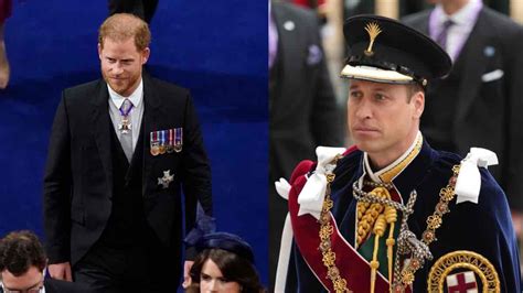 Prince William refused to speak to Prince Harry at the coronation of ...