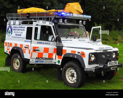 Scottish ambulance vehicle hi-res stock photography and images - Alamy