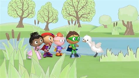 Super Why S01E55 The Ugly Duckling Becoming a Swan - iToons - آموزش زبان و پرورش کودک دوزبانه