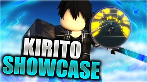 KIRITO SHOWCASE | Roblox | Anime Cross 2 UPDATE - YouTube