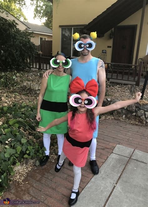 The Powerpuff Girls Family Costume