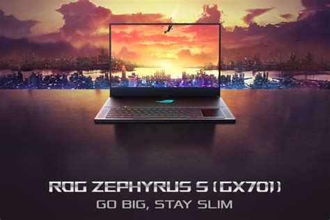ASUS ROG Zephyrus S Gets A 17.3-Inch Version; Armed With NVIDIA GeForce RTX 2080 Max-Q - Lowyat.NET