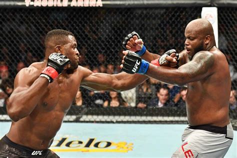 Report - Francis Ngannou Vs. Derrick Lewis 2 Postponed Until September