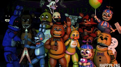 sfm fnaf five nights at freddy s 2 par happyling d97yydn - Five Nights ...