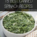 15 Best Canned Spinach Recipes To Try