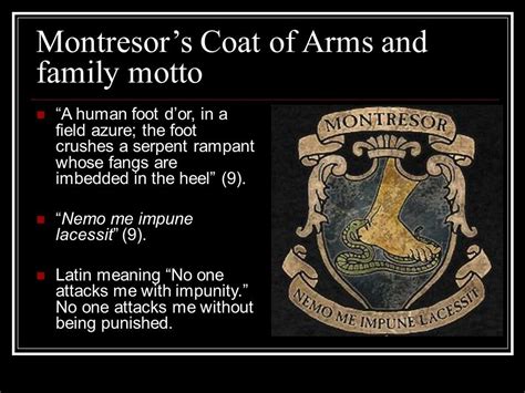 Describe the Montressor Coat of Arms