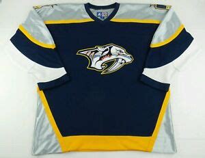 Vintage Starter NHL Nashville Predators Hockey Jersey Size Mens XL | eBay